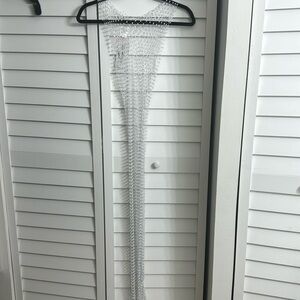 12th Tribe Silver Chainmail Dress